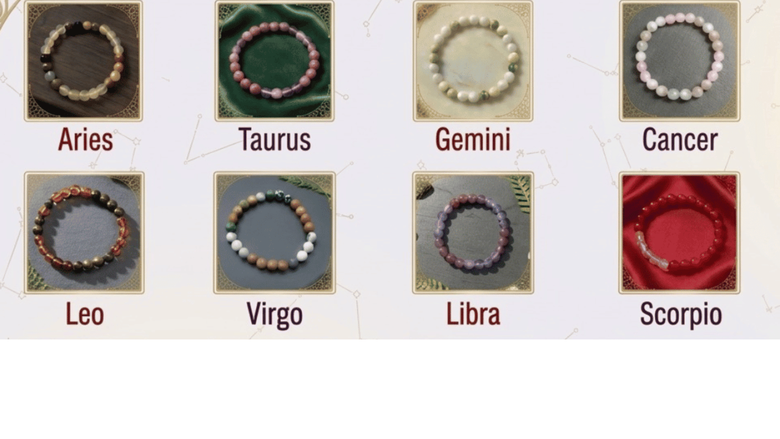 12 RASHI BRACELET COLLECTION