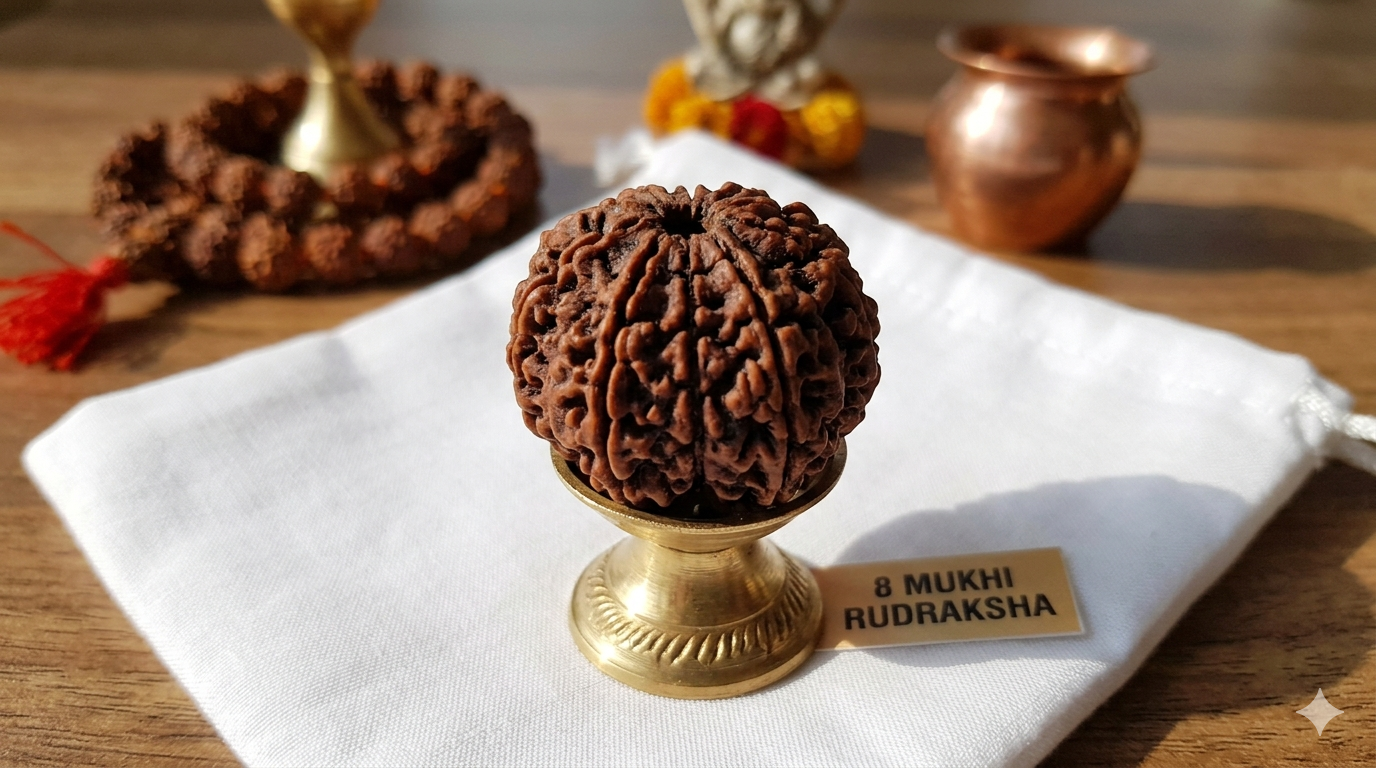 8 Mukhi Rudraksha