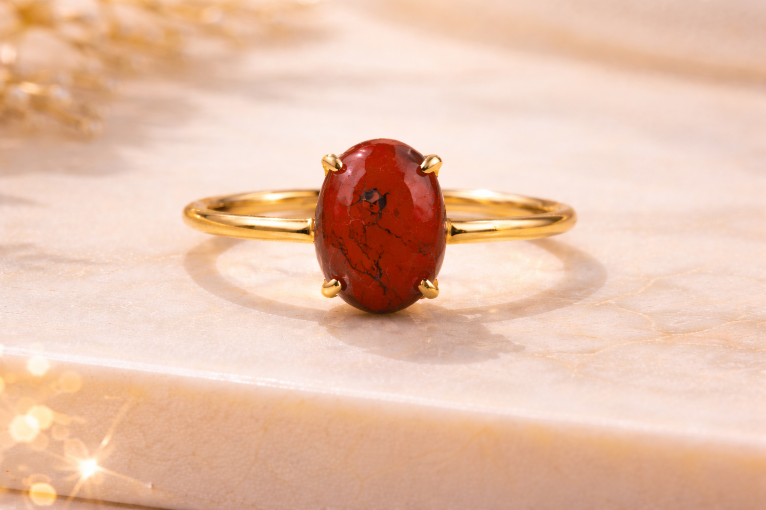 Red Jasper Ring
