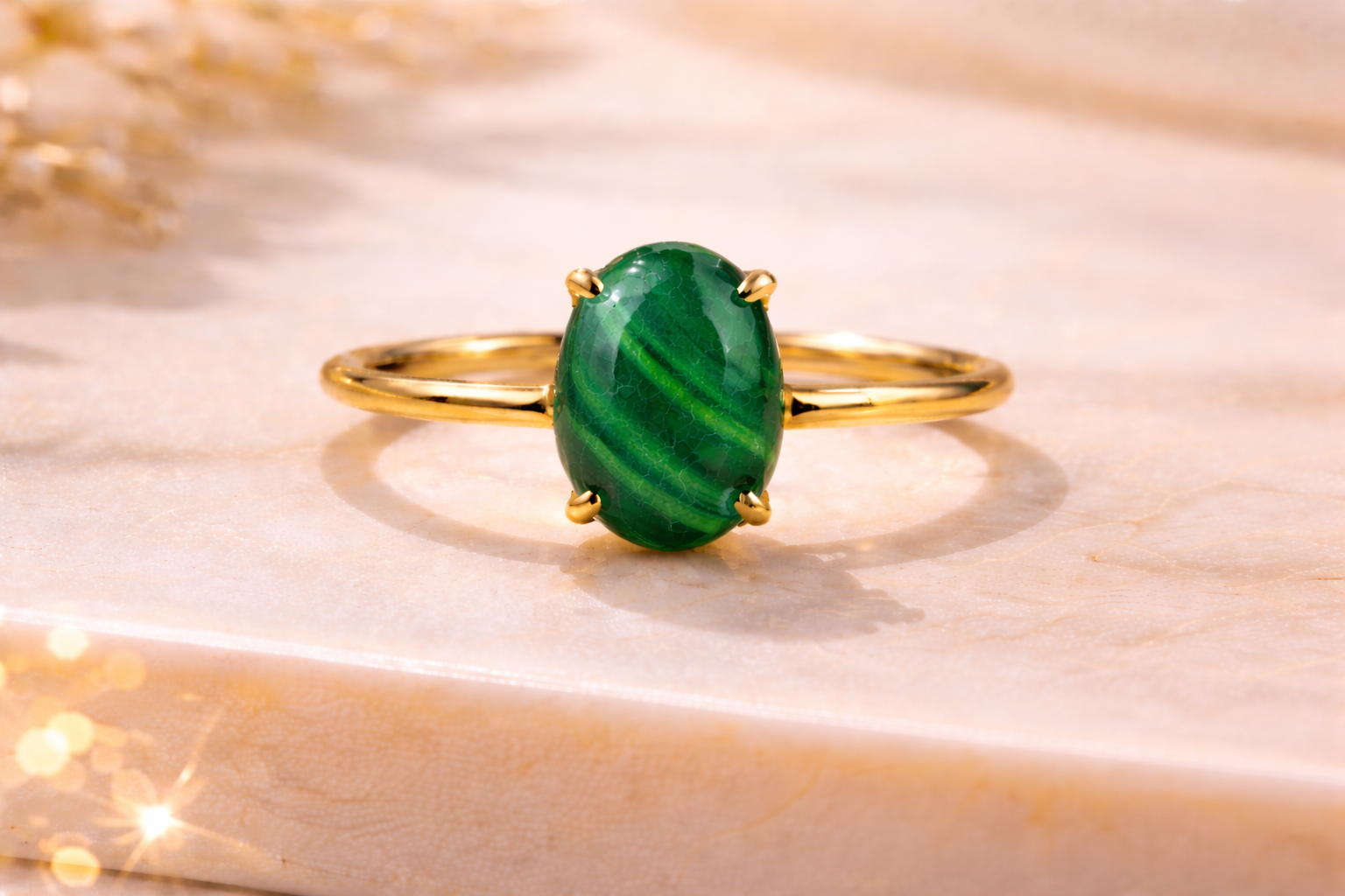 Malachite Ring