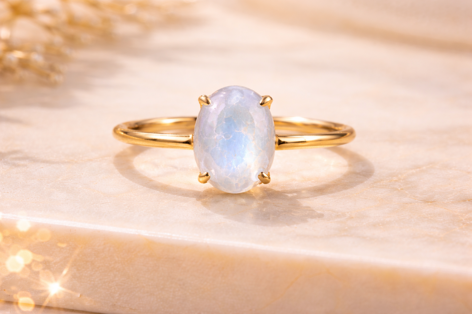 Moonstone Ring